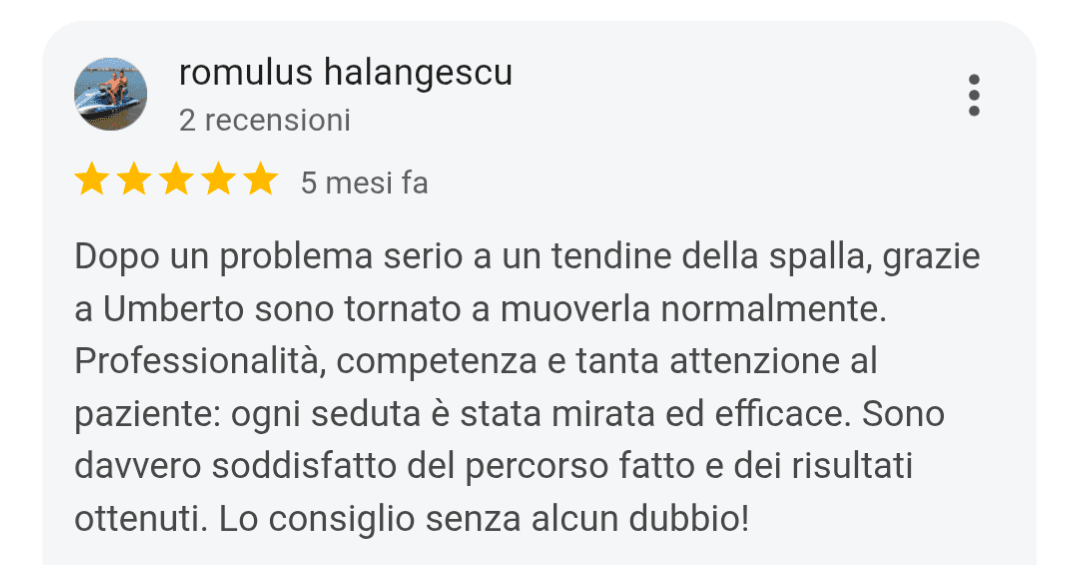 Recensione Google di Romulus Halangescu su Studio Mantovan